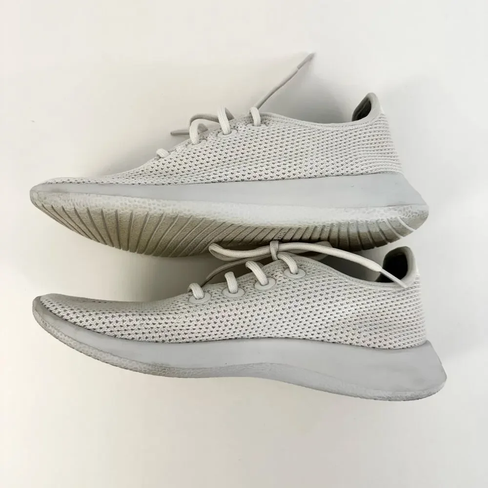 Allbirds Tree Runners Athletic Everyday Shoes Lace-Up Sneakers White Women's 10 - Picture 4 of 8